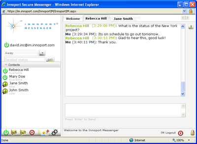 Secure Instant Messenger Programs