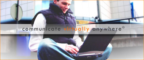 Virtual hosted PBX, voicemail and fax services