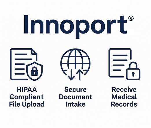 Innoport HIPAA Compliant File Upload For Secure File Uploading In Healthcare